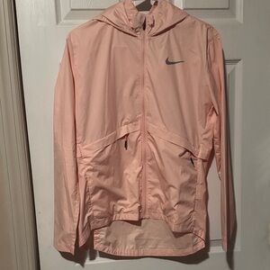 Nike Light Pink Hooded Windbreaker Jacket
